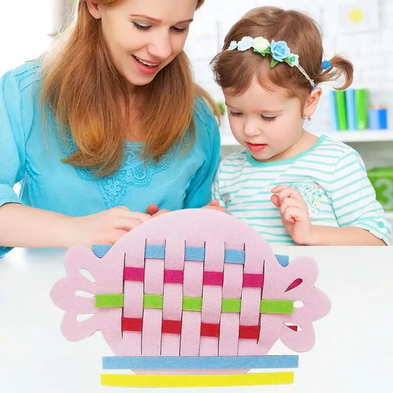 Прочный DIY нетканый ремесло игрушка нежная текстура Дети DIY Нетканые ремесла фетровая ткань для детского сада изучения раннего обучения игрушка