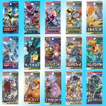 

Japanese Original Pokemon TCG Card Package Expansion Package Competition Collection Card Child Toy Gift