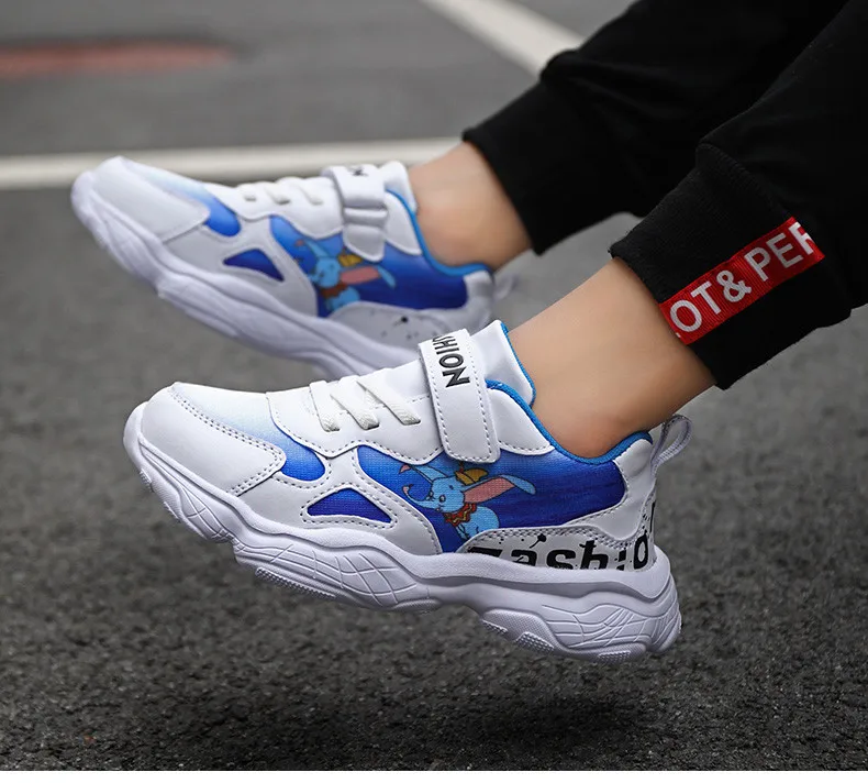 PINSEN Shoes Boys Sneakers Kids Shoes Breathable Sport Shoes Child Leisure Casual Running Children Shoes Chaussure Enfant