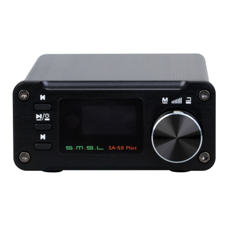 Smsl SA-50プラスハイファイ50ワット * 2 aux光学usbディスク
