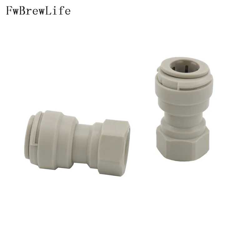Push In Ftitting Straight Joint 9.5mm (40) x FFL (to fit MFL PinBall Lock Disconnects - 716 - 20UNF)