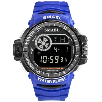 

Smael Smill Men Sports Watch Outdoor Waterproof More Function Popular Luminous Single Show Electronic Watch