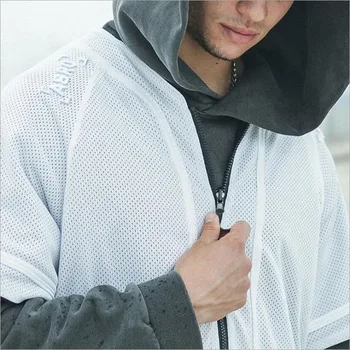 

2020 Men Gyms Hoodies Gyms Fitness Bodybuilding Sweatshirt Pullover Sportswear Male Workout Hooded Jacket Clothing