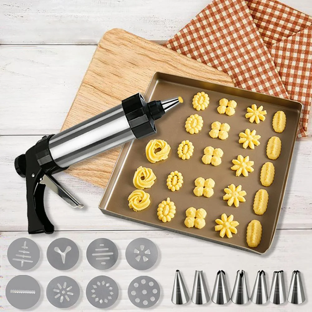 Kitchen Biscuit Maker Cookie Gun Cookie Press Making Kit For Baking