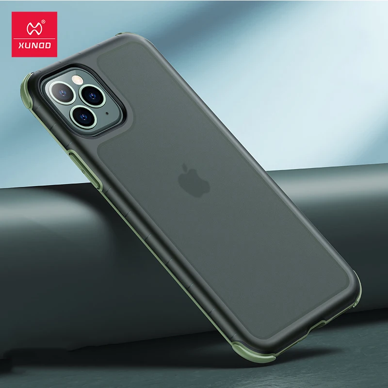 Чехол Xundd для iPhone 11 Pro Max противоударный Модный чехол в деловом стиле телефона подушки безопасности мягкий Apple