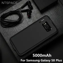 NTSPACE 5000 мАч для samsung Galaxy S8 Plus чехол для батареи 4000 мАч ультра тонкий резервный внешний аккумулятор чехол для samsung S8 чехол для зарядного устройства s