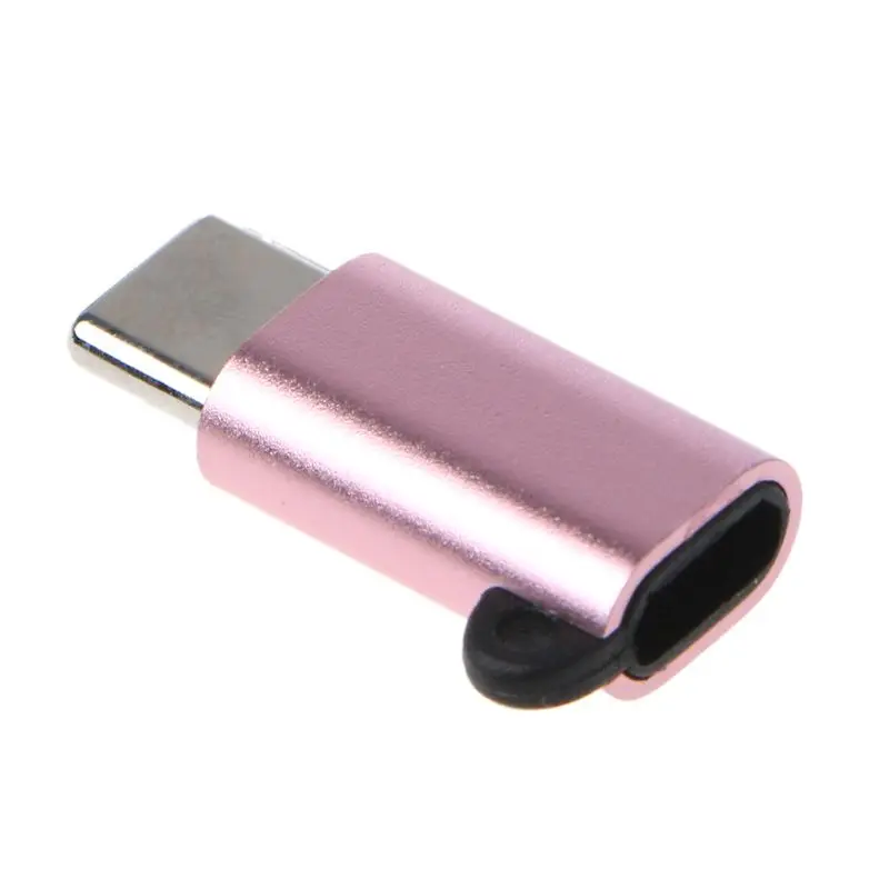 Алюминиевый сплав Micro USB Женский к type C Мужской адаптер конвертер Разъем для samsung