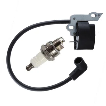 

Ignition Coil &Spark Plug For Poulan Craftsman Chainsaw Rep 530 039 198 Assembly