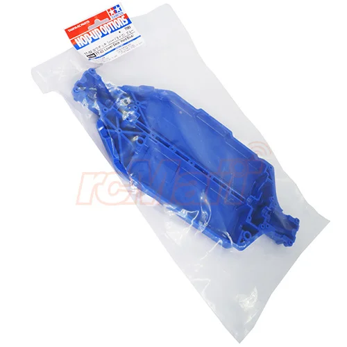 Tamiya часть 47339 TT02 RR Жесткий синий хоп вариант Нижняя палуба/шасси