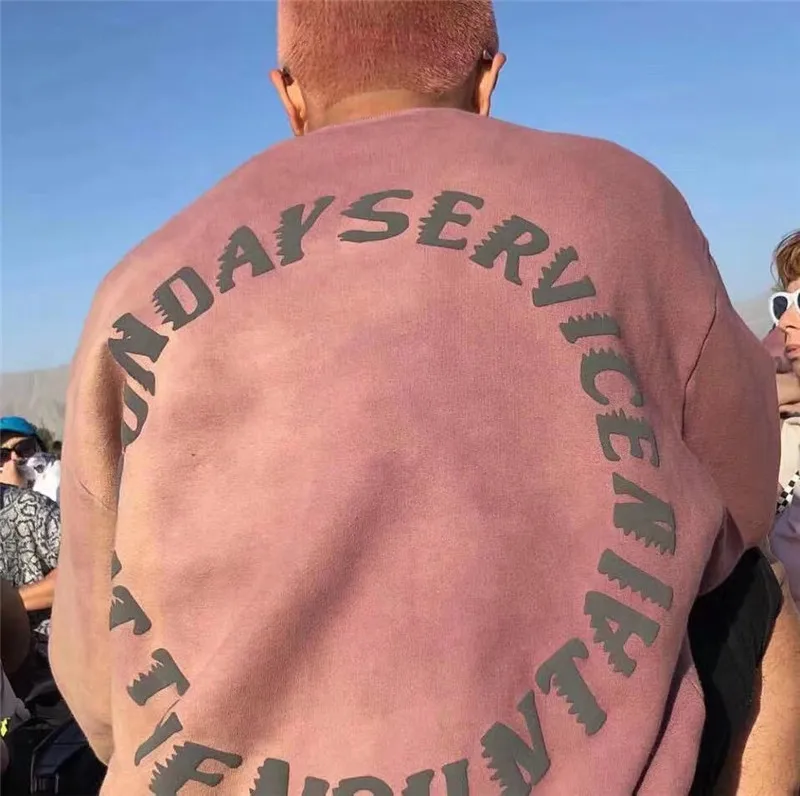 

3D Printing Kanye West Sunday Service Holy Spirit CPFM.XYZ Sweatshirt Men Women Best Quality Cotton Tie dyeing Hoodies