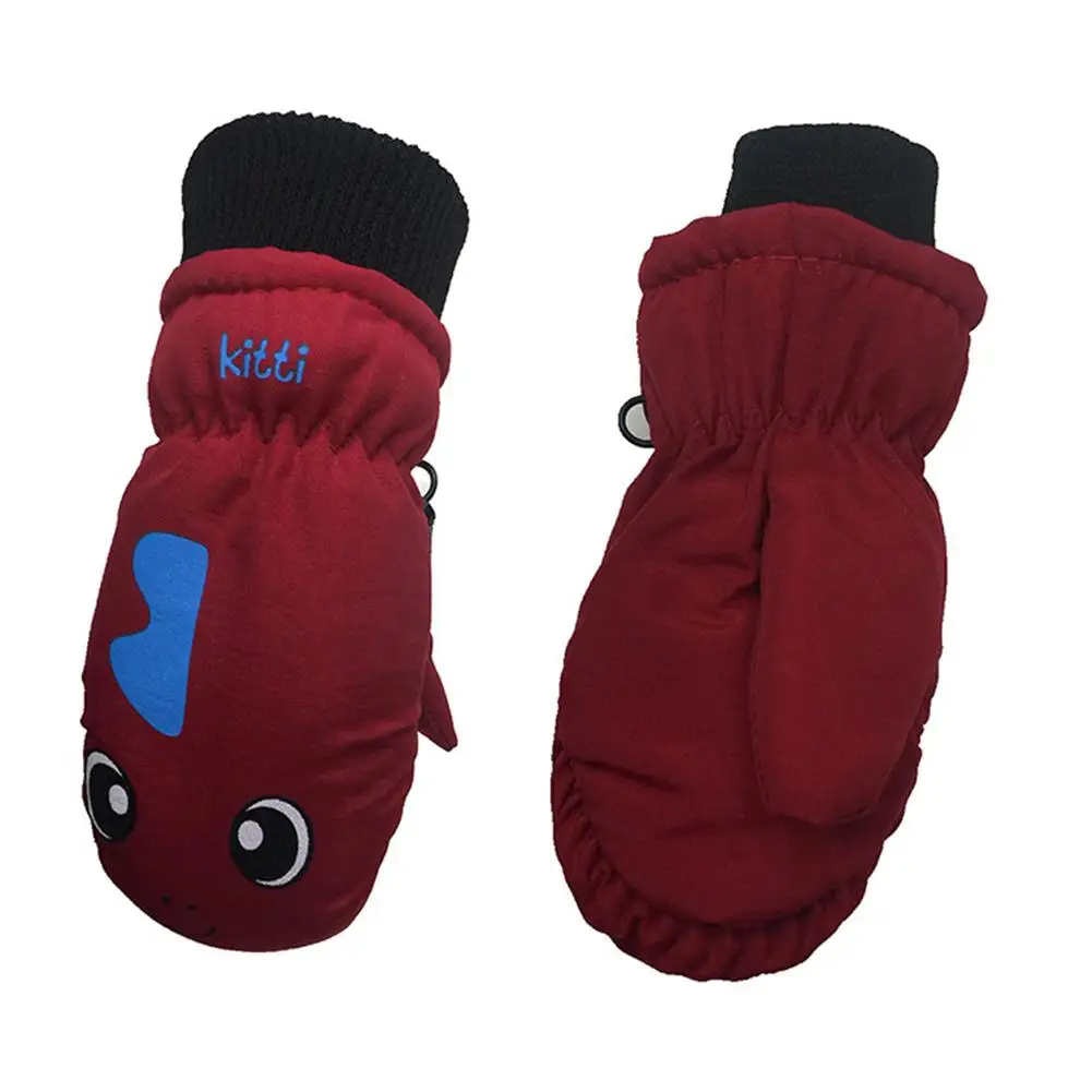 

NEW Children's Waterproof Winter Warm Gloves Cute Girl Boy Ski Gloves Motorcycle Windproof Sports Outdoor Gloves