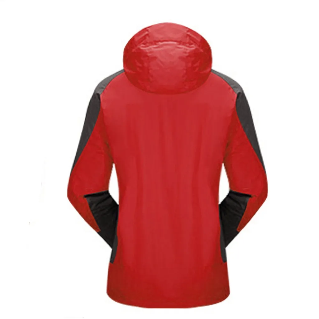 Women's Casual Waterproof Windproof Jacket Hooded Coat Spring Autumn Breathable Tourism Mountain Windbreaker Sport Outdoor