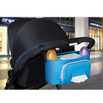 

Baby Stroller Bag Hanging Bag Moisture-proof Wear-resistant Hook Storage Bag Baby Bottle Bag Large Capacity Mummy Bag