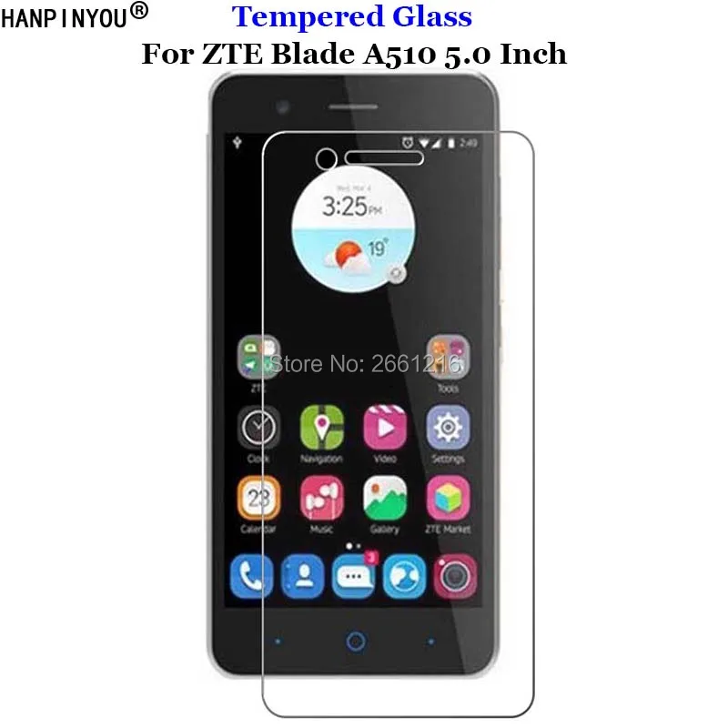 Для ZTE Blade A510 A510T BA510 закаленное стекло 9H 2.5D Премиум Защитная пленка для экрана 5 0&quot