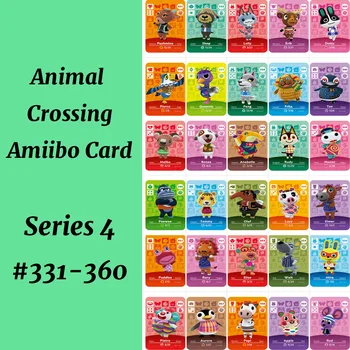 

Series 4 (331-360) Animal Crossing Card Work for NS Game Support NFC 3DS Amiibo Card