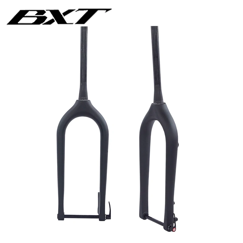 2020 Новинка полностью углеродное волокно Велосипедная вилка для снега 26er