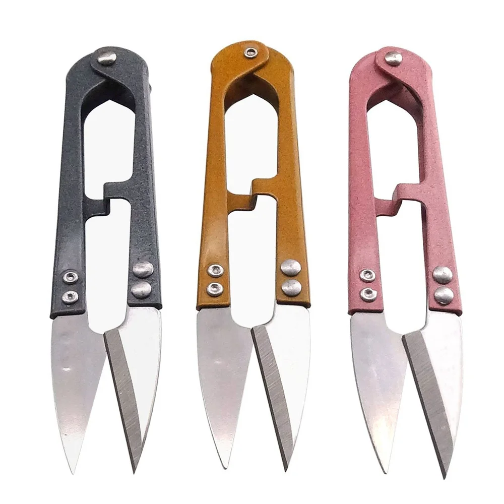 

1Pcs/Lot Cutting Sewing Scissors shears Cross Stitch Embroidery Tailor's scissors For fabric Supplies Tailoring Dressmaking Tool