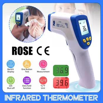 

Forehead Thermometer Non Contact Infrared Thermometer Body Temperature Fever Digital Measure Tool for Baby Adult