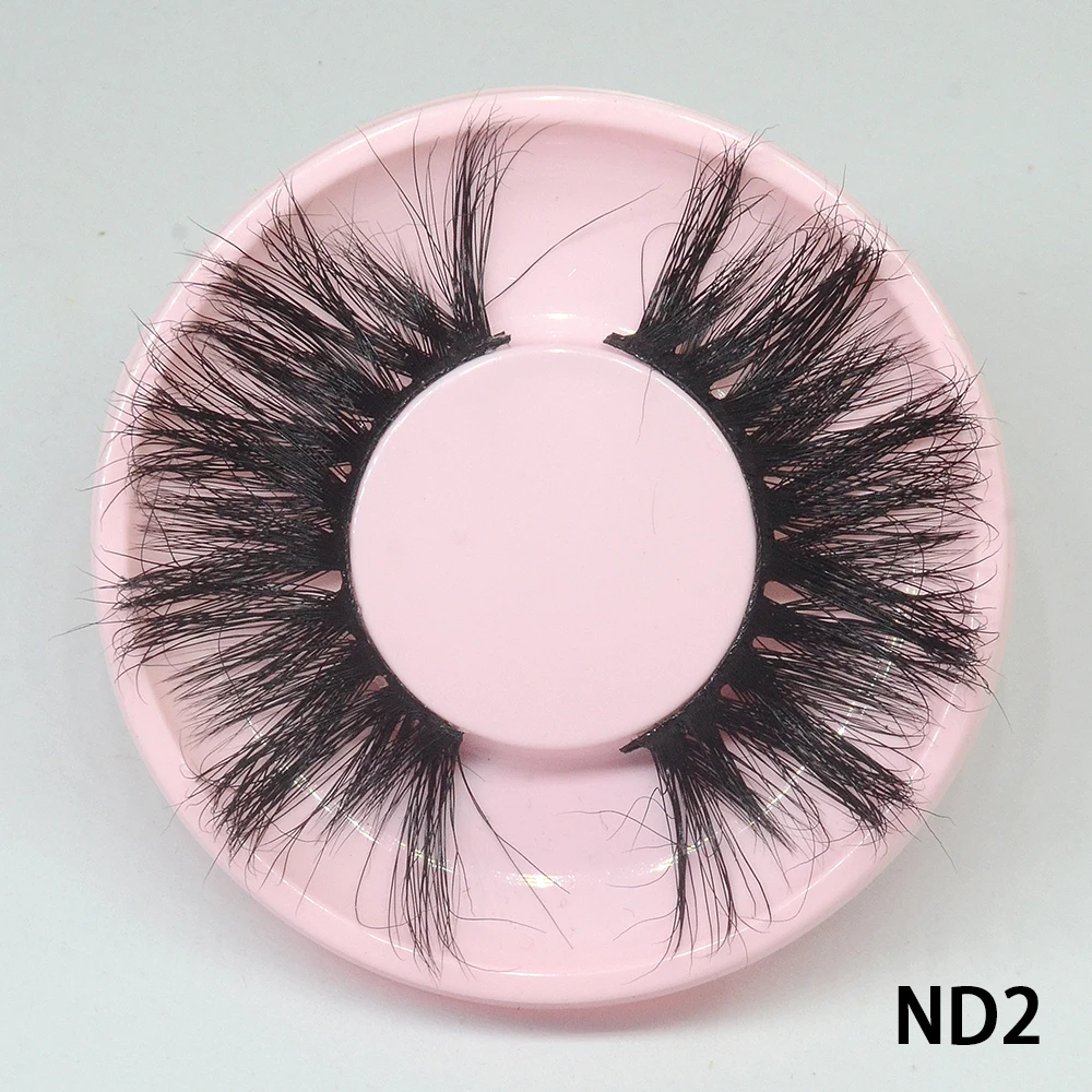

HZJY 5d 25mm Mink Eyelashes Bulk Wholesale With Free Box