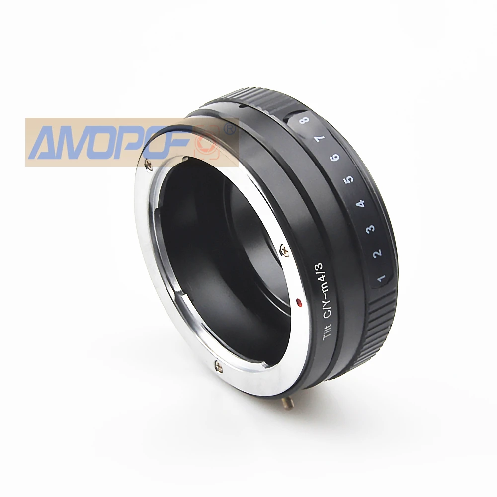 

CY to M4/3 Tilt Lens Adapter, Contax Yashica Lens to Micro 4/3(MFT, M4/3) Mount Camera, Such as for Olympus EP1,EP2,EP3,EPL1,EPL