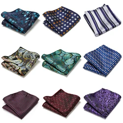 Vêtements de bureau de marque, plusieurs couleurs, vente d'usine, joli, fait à la main, pochette carrée Hanky hombre rose, formel, 9 pièces/lot, 126 