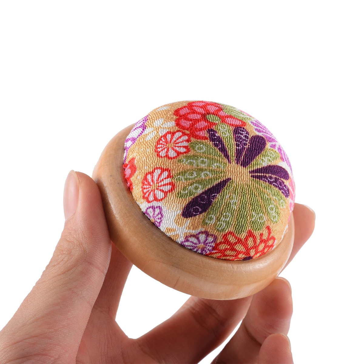 1pc New Wood Bottom Base Needle Pin Cushion Pillow Holder Sewing Craft Stitch Needlework Cloth pin Holder Needlework DIY Craft