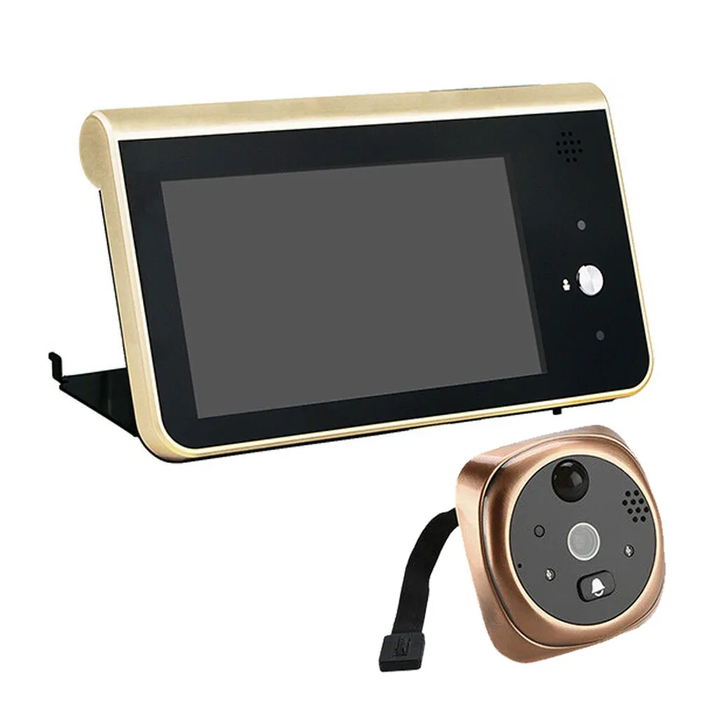 

HD Peephole Intercom Infrared Motion Detection Security Camera Home Visual 4.3 Inch LCD Wireless Smart WIFI Video Doorbell Phone