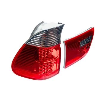 

BMW X5 1999-2006, rear lights, led, tinted red