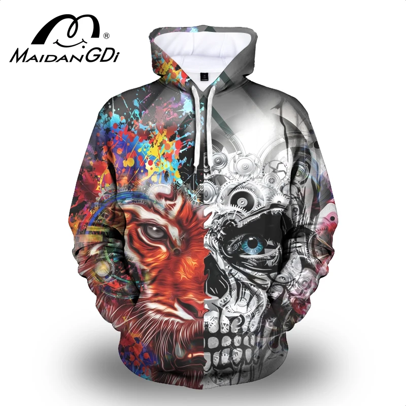 

Maidangdi pleasantly surprised skull Roshi 3d Print Men Women Crewneck Pullover Hoodies ropa de hombre 2020 de marca hoodies