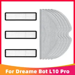 Trapo y filtro Hepa Filtro de accesorios de repuesto para Xiaomi Dreame Bot L10 Pro piezas de Robot aspirador nombre de modelo RLS5L