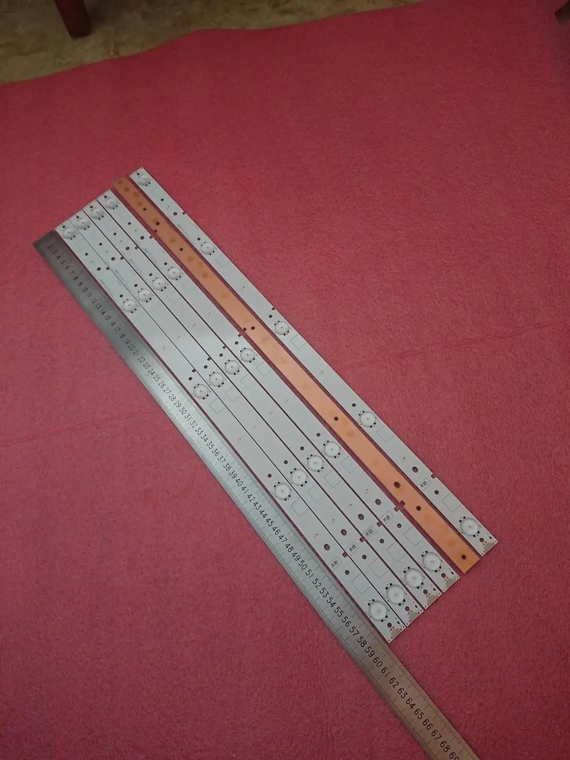 

New 10 PCS/lot 5LED 595mm LED backlight strip for LED32EC260JD LED32K20JD SVH320AG8 SVH320AH2