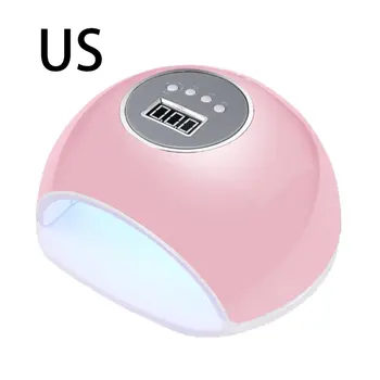 

Nail Phototherapy Machine UV LED Dual Light Source Nail Light Nail Polish Glue Light Four Gear Timing Induction Nail Tools