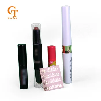 

Private custom company name brand printing makeup lipsticks ,eyelash brushself adhesive metal stickers labels