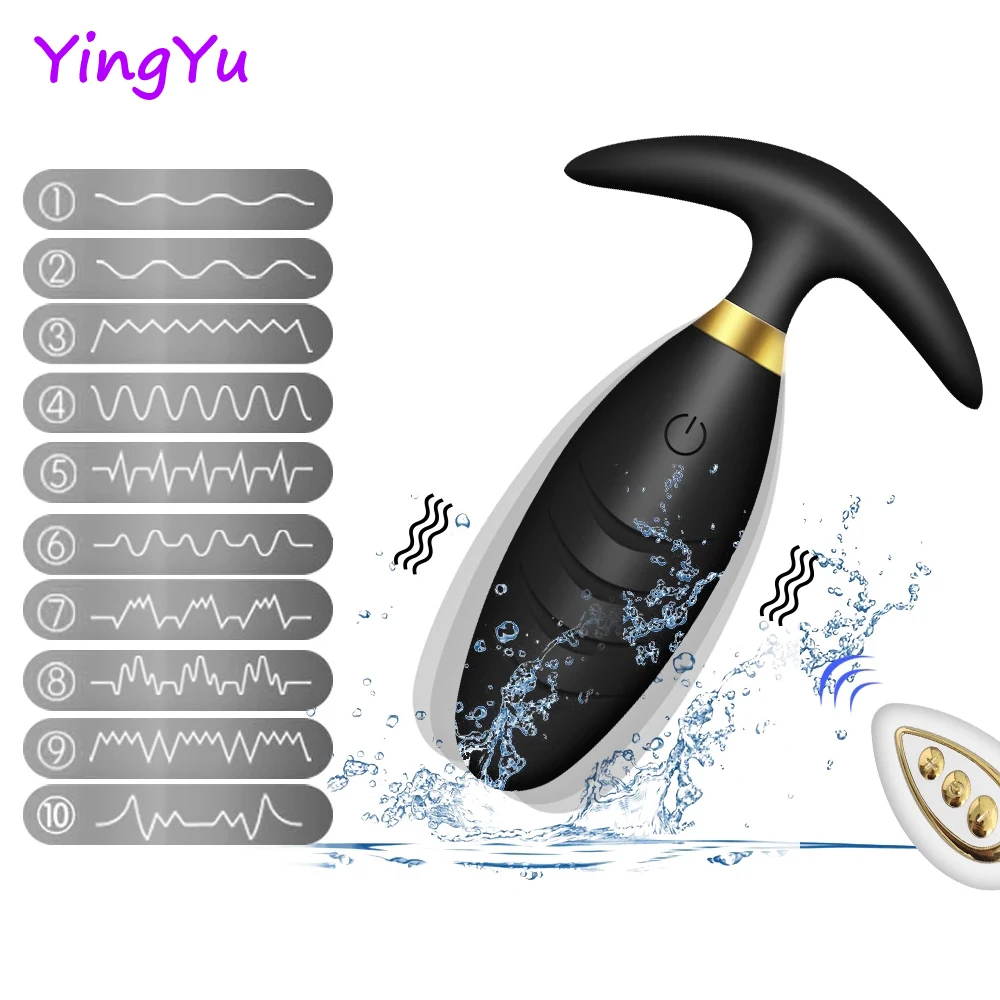 Vibrator Prostate Massager Fidget Toys Anal Plug Remote Control Sex For Men Women Adults 18 + | Красота и здоровье