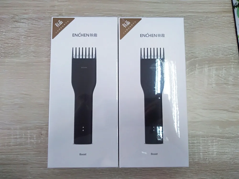 Xiaomi Mi Enchen Boost USB электрическая машинка для стрижки волос с двумя скоростями Керамический Резак для волос быстрая зарядка триммер для волос детская машинка для стрижки волос