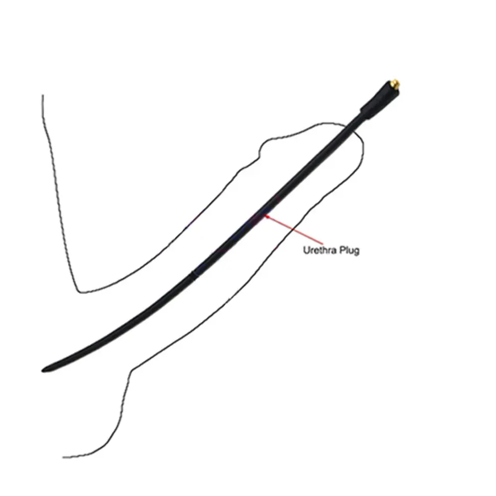 WAKEWAY Male Penis Ring Silicone Urethral Plug Electric G-spot Prostate Stimulation Medical Masturbation Male Toy silicone penis ring,urethral dilator,silicone urethral dilator