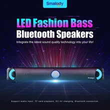 Беспроводные цветные bluetooth-колонки светодиодный компьютерный динамик 10 Вт мультимедийный динамик HIFI мощный резонирующий корпус сабвуфера стерео динамик