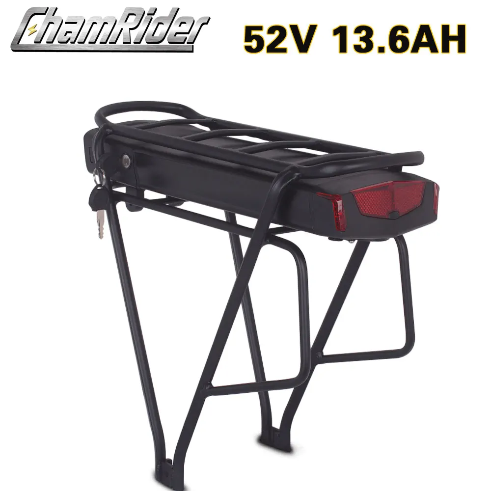 48V 13.6AH with rack Guangmang Батарея - Цвет: 48V 13.6AH with rack