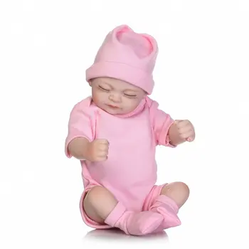 

10 inch 25cm Full Silicone Reborn Baby Dolls Alive Lifelike African American Real Dolls Realistic Mini Black Kids Reborn Babies