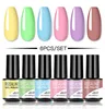 ROSALIND Gel Nail Polish Set 4/6PCS Mix Color Nail Kit For Manicure Nail Polish Vernis Semi Permanent UV Lamp Gellak Nail Kit 1