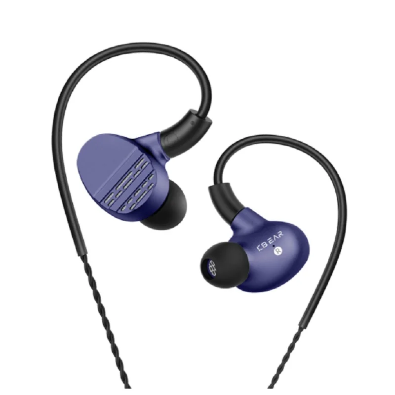 KBEAR флагманский Наушники Hi-Fi Hi7 6BA+ 1DD гибридные наушники-вкладыши для бега спорта наушников затычек для ушей наушники разъемом MMCX
