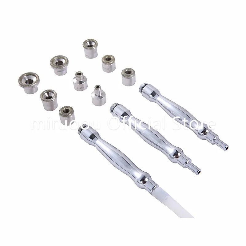  portable vacuum suction blackhead removal dermic diamond tip peel microdermabrasion machine for sal