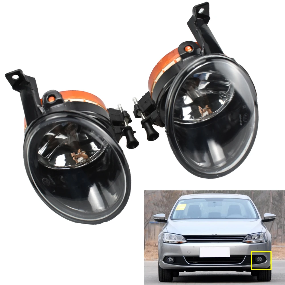 1 пара Галогенные Противотуманные лампы для VW Golf 6 Jetta Caddy Touran Tiguan авто-Стайлинг