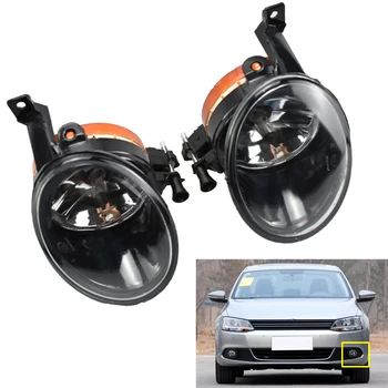 

1pair Halogen Fog Lamp For VW Golf 6 Jetta 6 Caddy Touran Tiguan Car-Styling Front Fog Lamp Fog Light And Wire