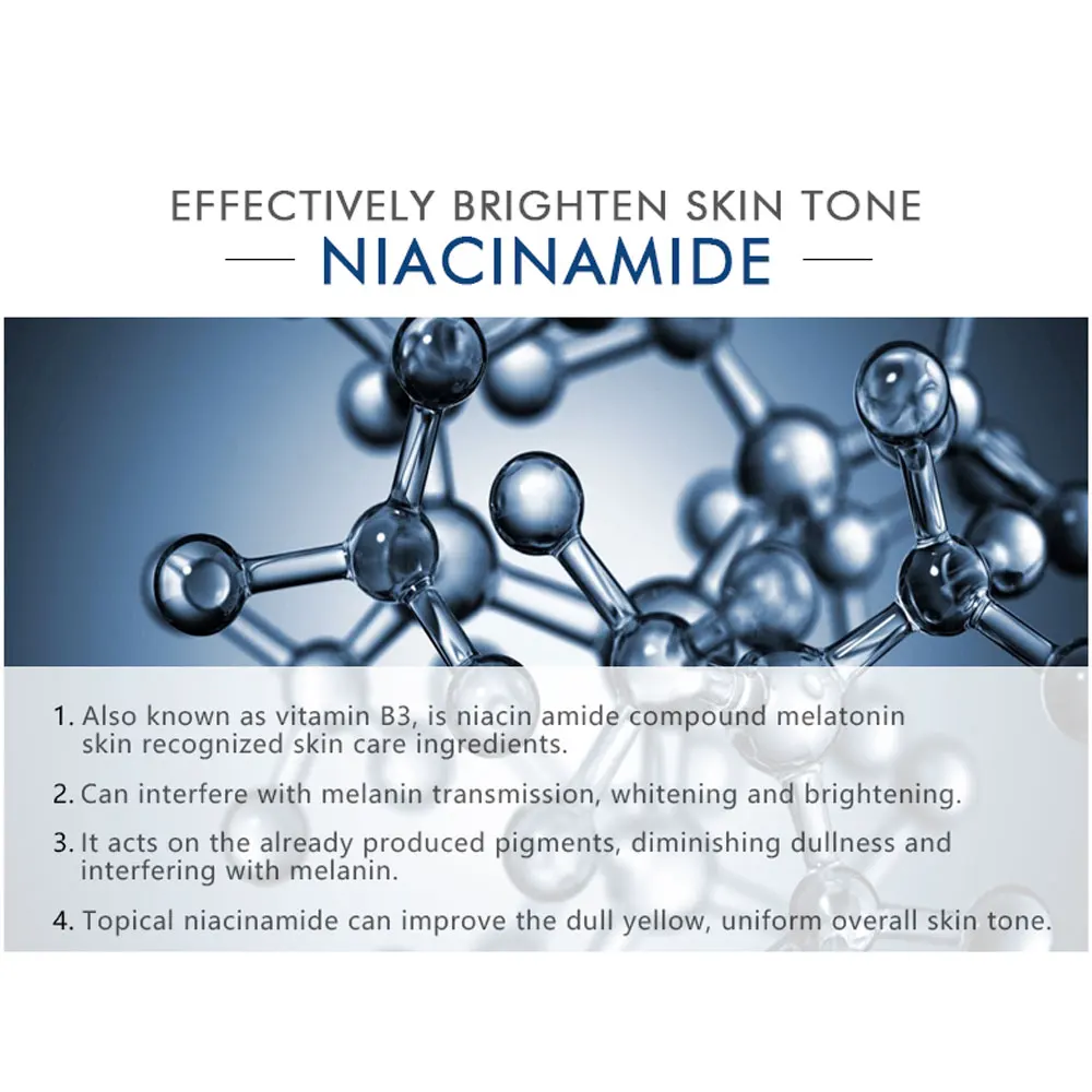 ARTISCARE Nicotinamide Face Serum 3PCS/Set Facial Essence Face Care Moisturizing and Nourishing Skin Care 3