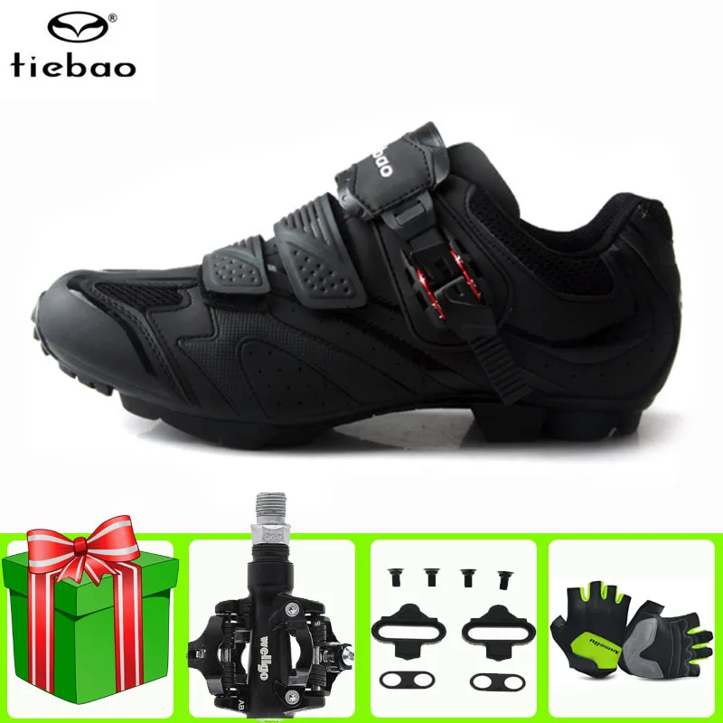 

TIEBAO Sapatilha Ciclismo Mtb men mountain bike cycling shoes bicycle sneakers professional self-locking breathable shoes