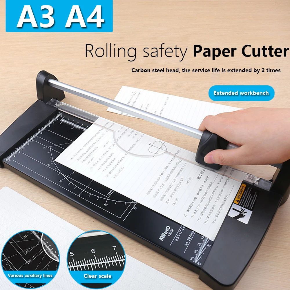 portable-alloy-a4-a3-precision-paper-cutter-photo-trimmers-diy-scrapbook-cut-tools-cutting-mat-board-home-office-supplies