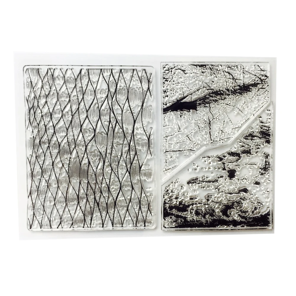 Lychee Life Transparent Silicone Stamp Clear Transparent Stamp Seal DIY Scrapbooking Photo Album Decoration - Color: 4