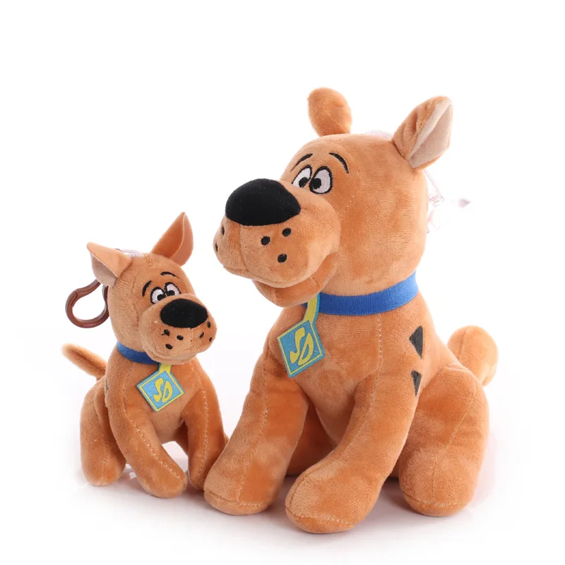 2 шт./лот Scooby Doo подвеска брелок плюшевые игрушки кукла 15 22 см Щенок Плюшевые
