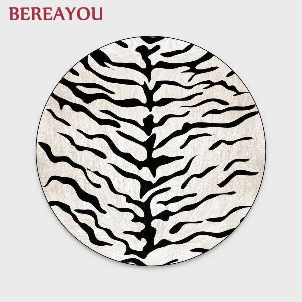 Скандинавские коврики круглый ковер для гостиной домашний спальни декоративный